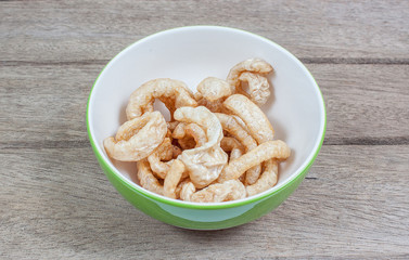 Pork snack,Pork rind, Pork scratchings, Pork crackling appetizer