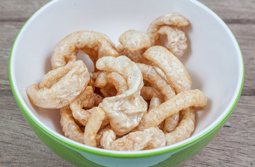 Pork snack,Pork rind, Pork scratchings, Pork crackling appetizer