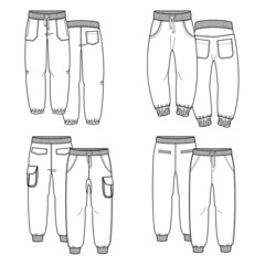 Pants. Outline