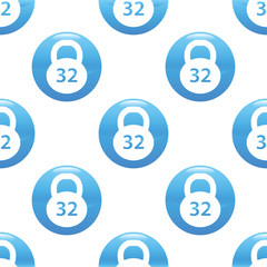 Dumbbell sign pattern