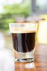 Espresso shot.