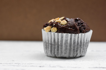 Chocolate muffin.