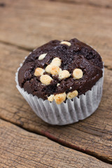 Chocolate muffin.