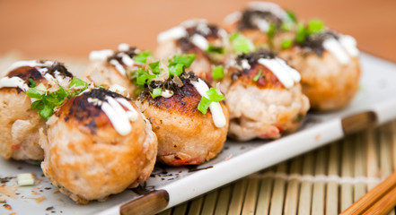 Takoyaki snack