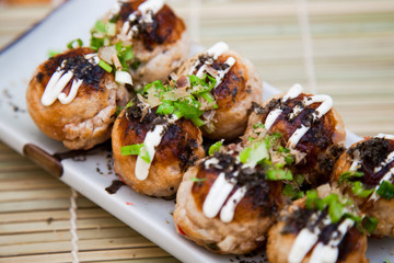 Takoyaki balls