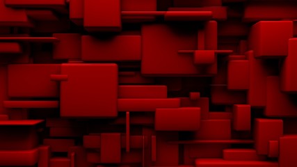 red cubes background wallpaper