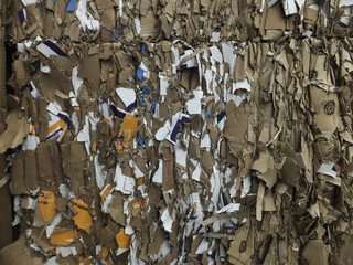 Heap of waste paper