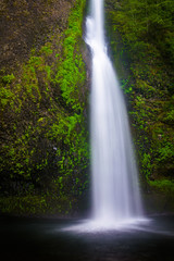 Horsetail Falls, in the Columbia River Gorge, Oregon.