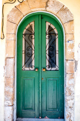 Fototapeta premium Old coloful door