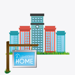Obraz premium Real estate design.
