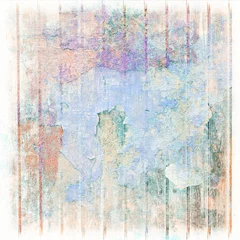 Photo sur Plexiglas Vieux mur texturé sale fissures de peinture et de plâtre minables