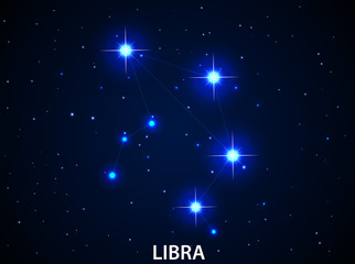Obraz na płótnie Canvas Set of Symbol Zodiac Libra