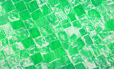 colorful mosaic of different stones