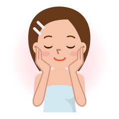 Obraz premium 美容 女性