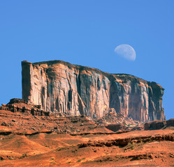 Monument Valley Moon