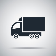 icon truck view front