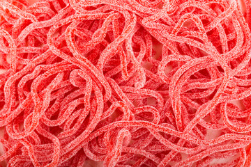 rubber candies in the shape of a snake