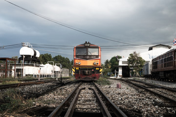 Fototapeta premium railway close up