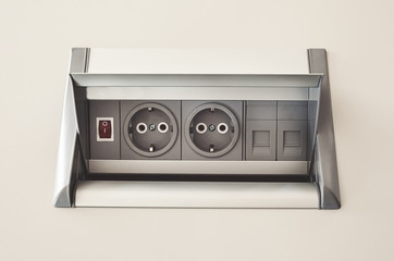 Fototapeta premium Electrical Plugs