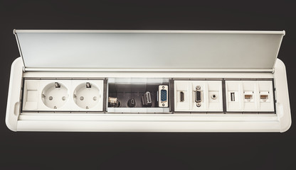 Fototapeta premium Electrical Plugs