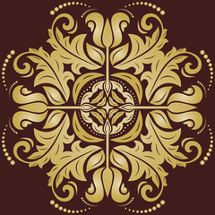 Damask  Orient Pattern