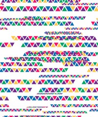 Abstract geometric triangle seamless pattern