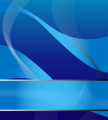 Abstract background in blue green tones
