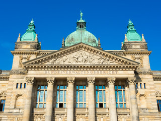 Fototapeta premium Leipzig Bundesverwaltungsgericht