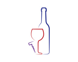 Wine Vector Graphic