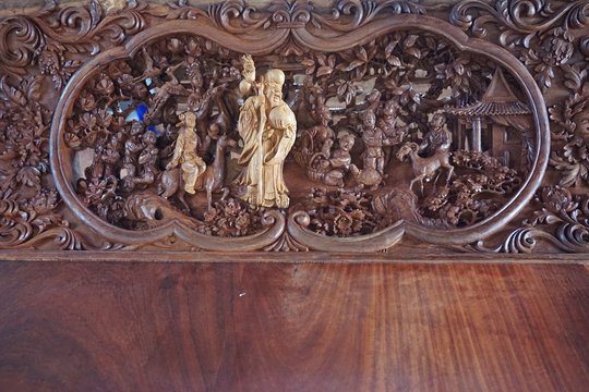 Chinese Wood Carving