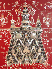 Art of Buddhism in mother of pearl inlay style
