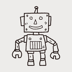 robot doodle - 82903468