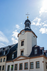 Fototapeta na wymiar Rathaus in Glauchau