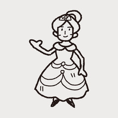 princess doodle