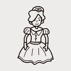 princess doodle