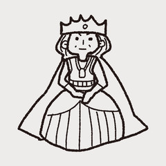 queen doodle