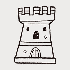 castle doodle