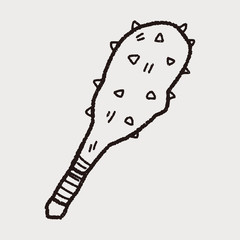iron mace doodle