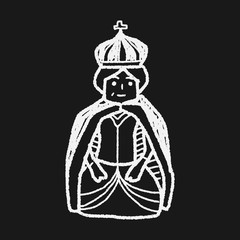 queen doodle