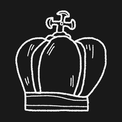 crown doodle