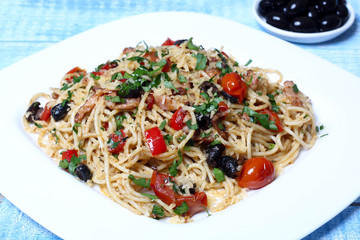 Mediterranean Greek-Italian pasta