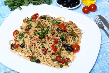 Mediterranean Greek-Italian pasta