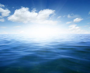 Obraz premium Blue sea