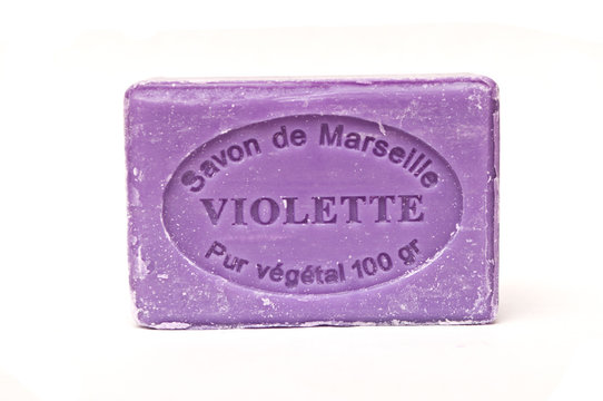 Savon de Marseille parfum violette