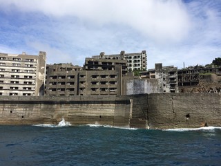 世界遺産の軍艦島3