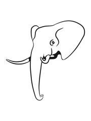 Elephant strong African animal