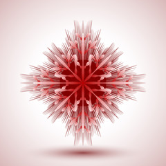 Abstract snowflake.
Editable vector.
Eps 10