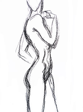 Woman torso Sketch