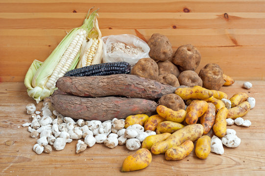 S&uuml;damerikanische Kartoffeln mit Mais