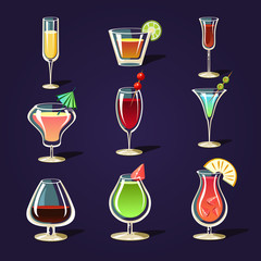 Alcohol Coctails and Other Drinks